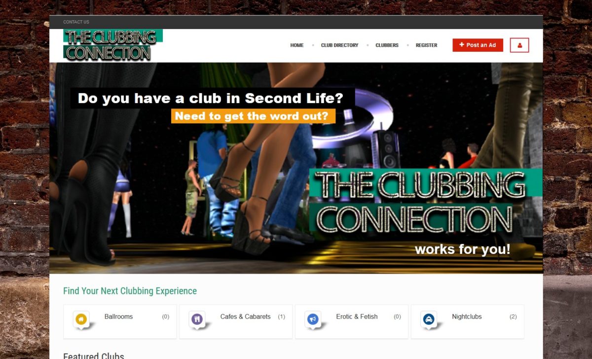 The Clubbing Connection Website